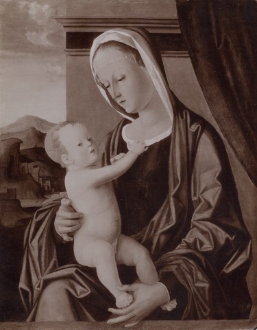 Benedict — Bastiani Lazzaro - sec. XV/ XVI - Madonna con Bambino — insieme